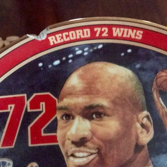 1996 MICHAEL JORDAN AUTOGRAPHED COLLECTORS PLATE - Picture 6 of 8